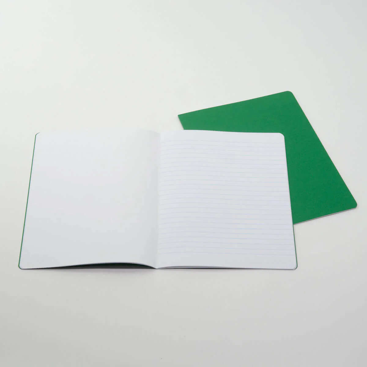 Junior Green Lesson Book 24x32cm Alternate Blank + Lined pgs - Pack of 10 - Image 5