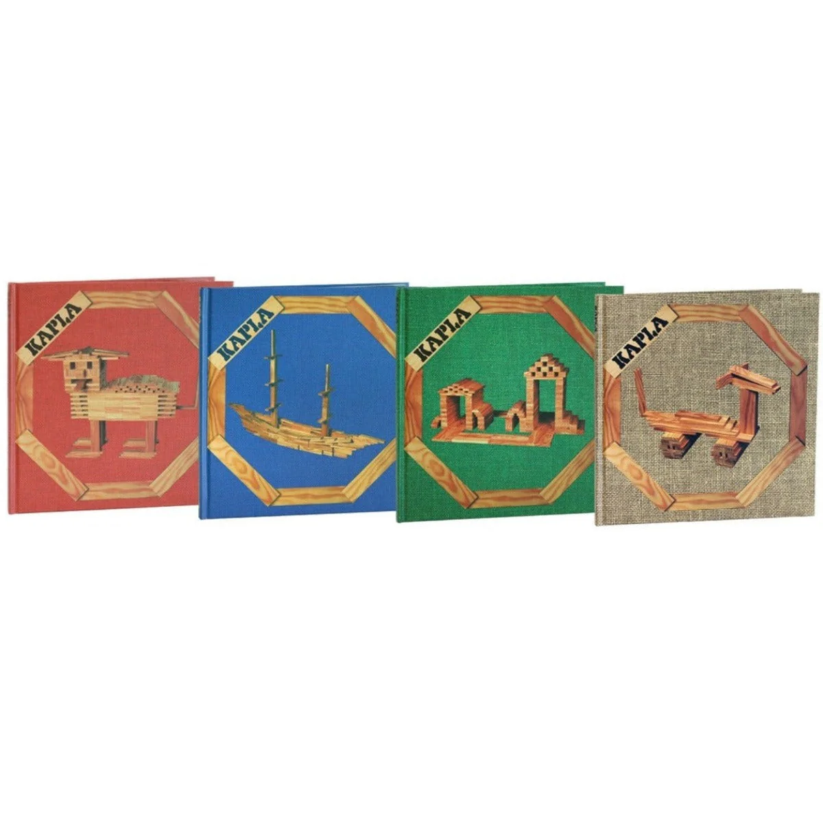 KAPLA Blocks Building Art Book - Beige - Easy Animals (3+) - Image 7