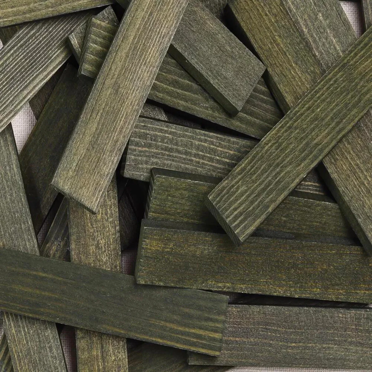KAPLA Blocks Building Planks - 40 Green Set - Wooden Case - Image 3