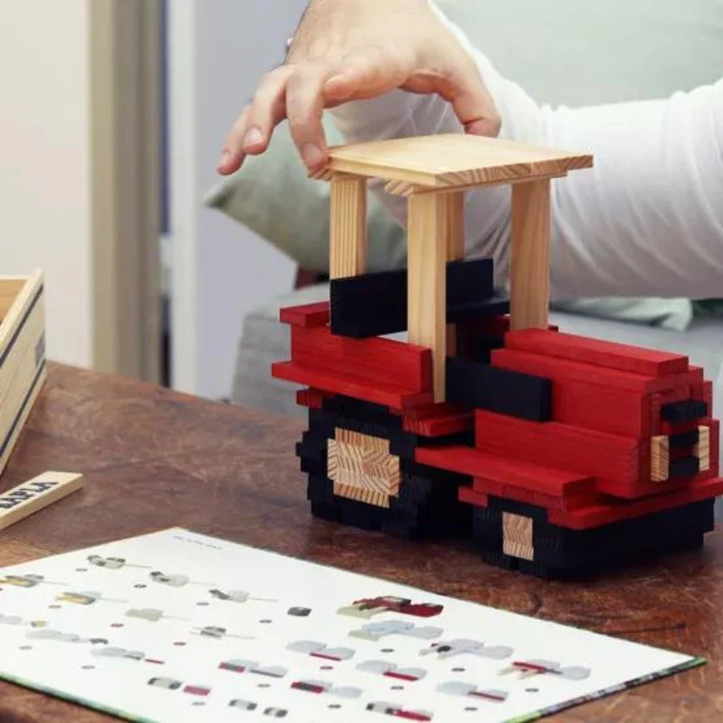 KAPLA Building Planks - Super Bundle Pack, 2 x Spider, 2 x Tractor, 2 x Owl Sets - Image 3