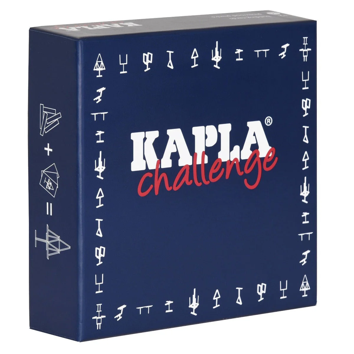 KAPLA Challenge - 16 Natural & 12 Cards - Box