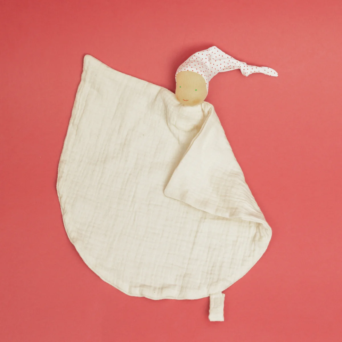 Kathe Kruse Waldorf Baby Comforter - Large Natural - Image 2