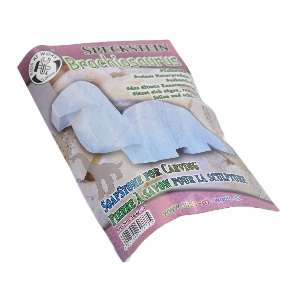 Kids at Work Soapstone for Carving - Brachiosaurus - Retired Product