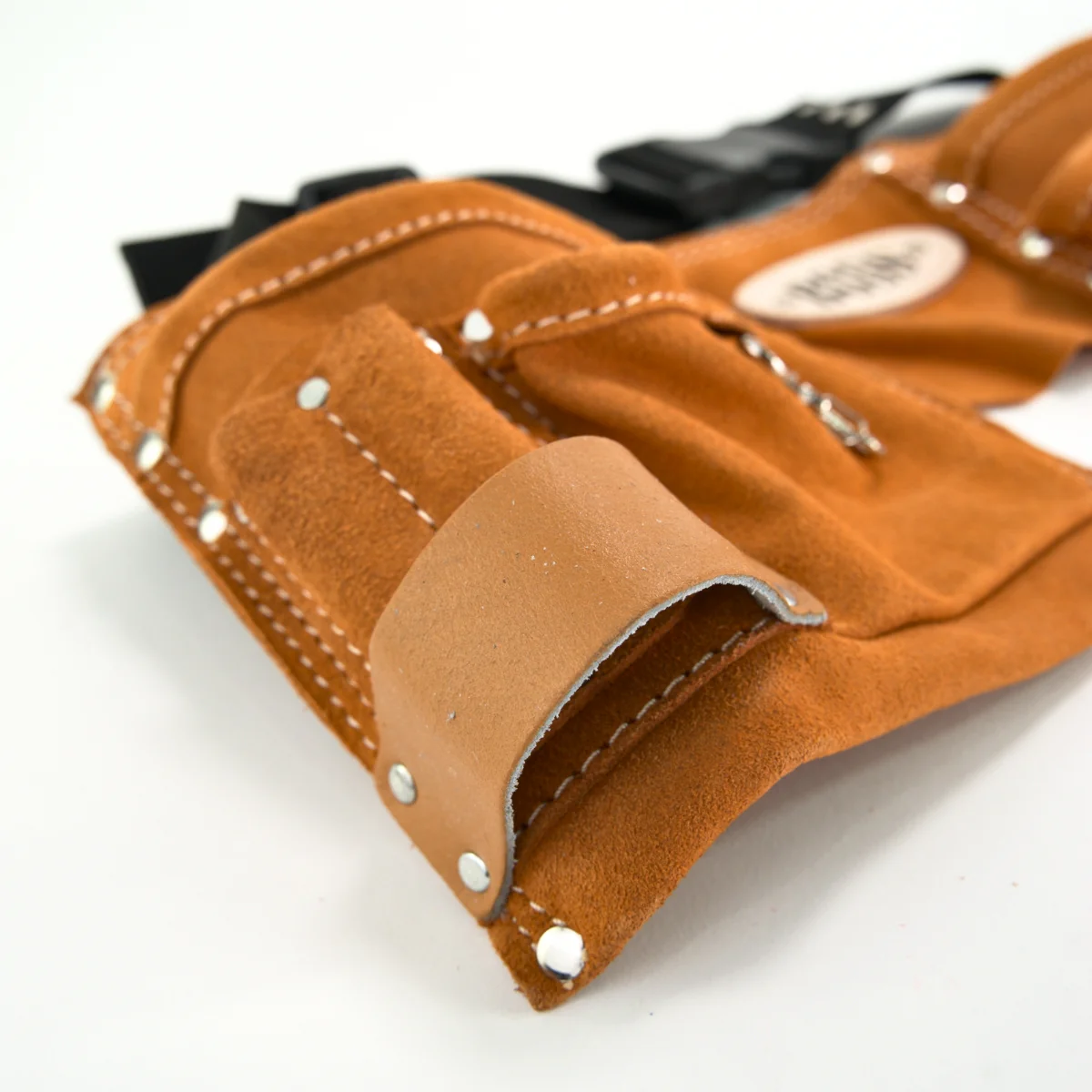 Kids at Work Leather Double Sided Cross-Body / Shoulder Tool Belt - Image 2