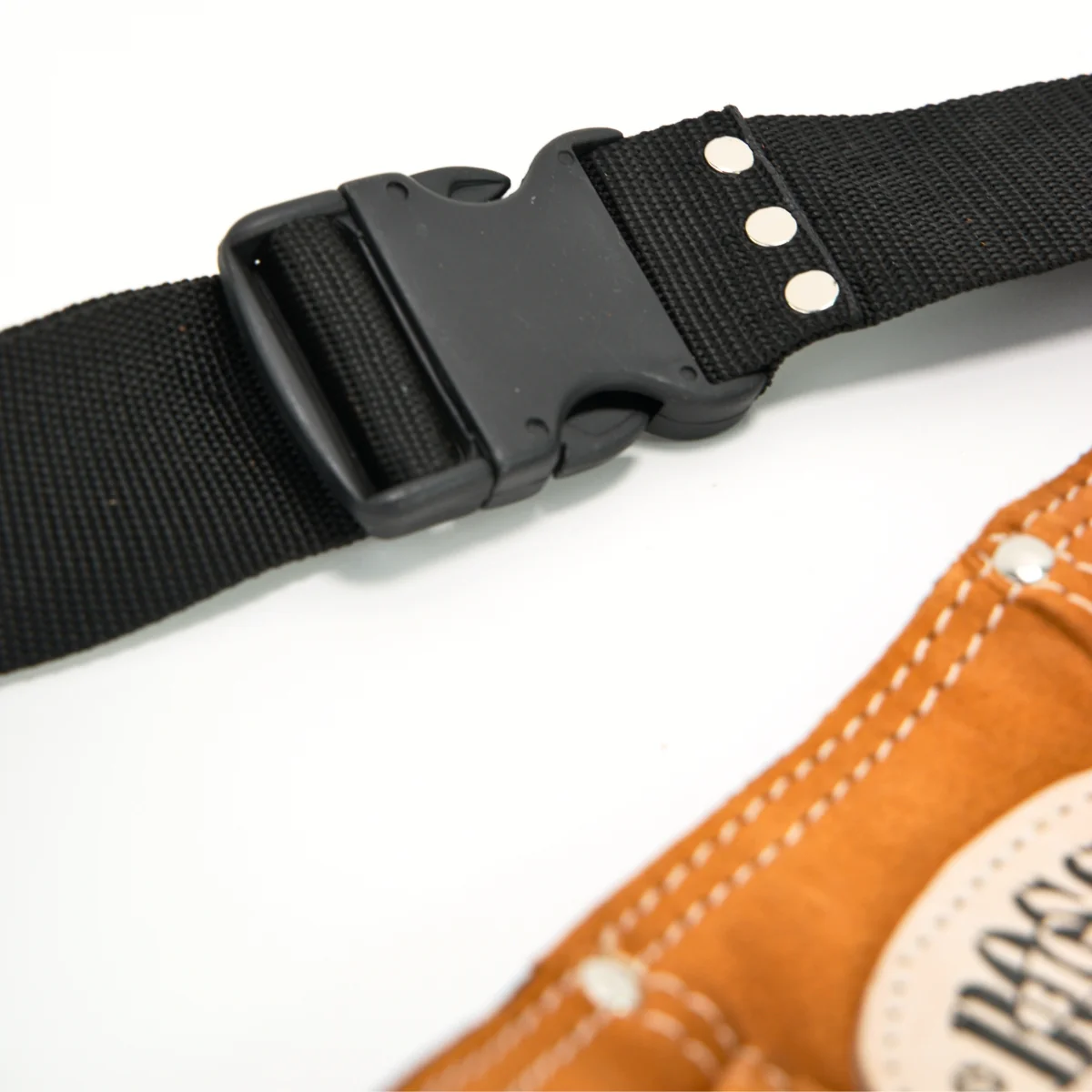 Kids at Work Leather Double Sided Cross-Body / Shoulder Tool Belt - Image 4