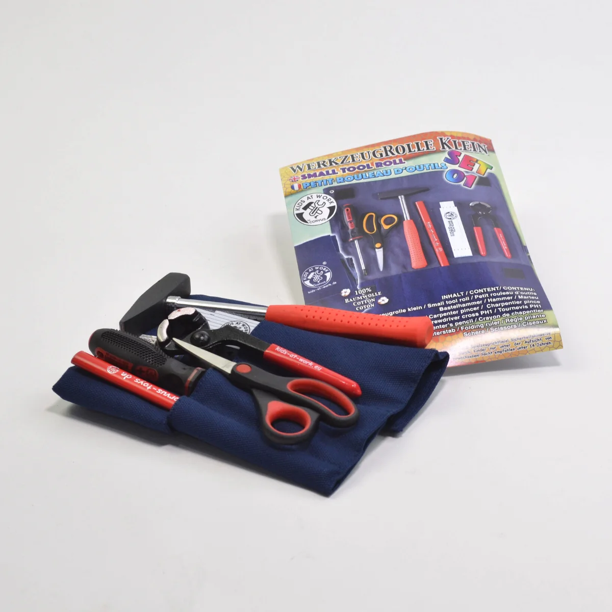 Kids at Work Tool Roll and Tool Kit - Small Set 1 - Image 3