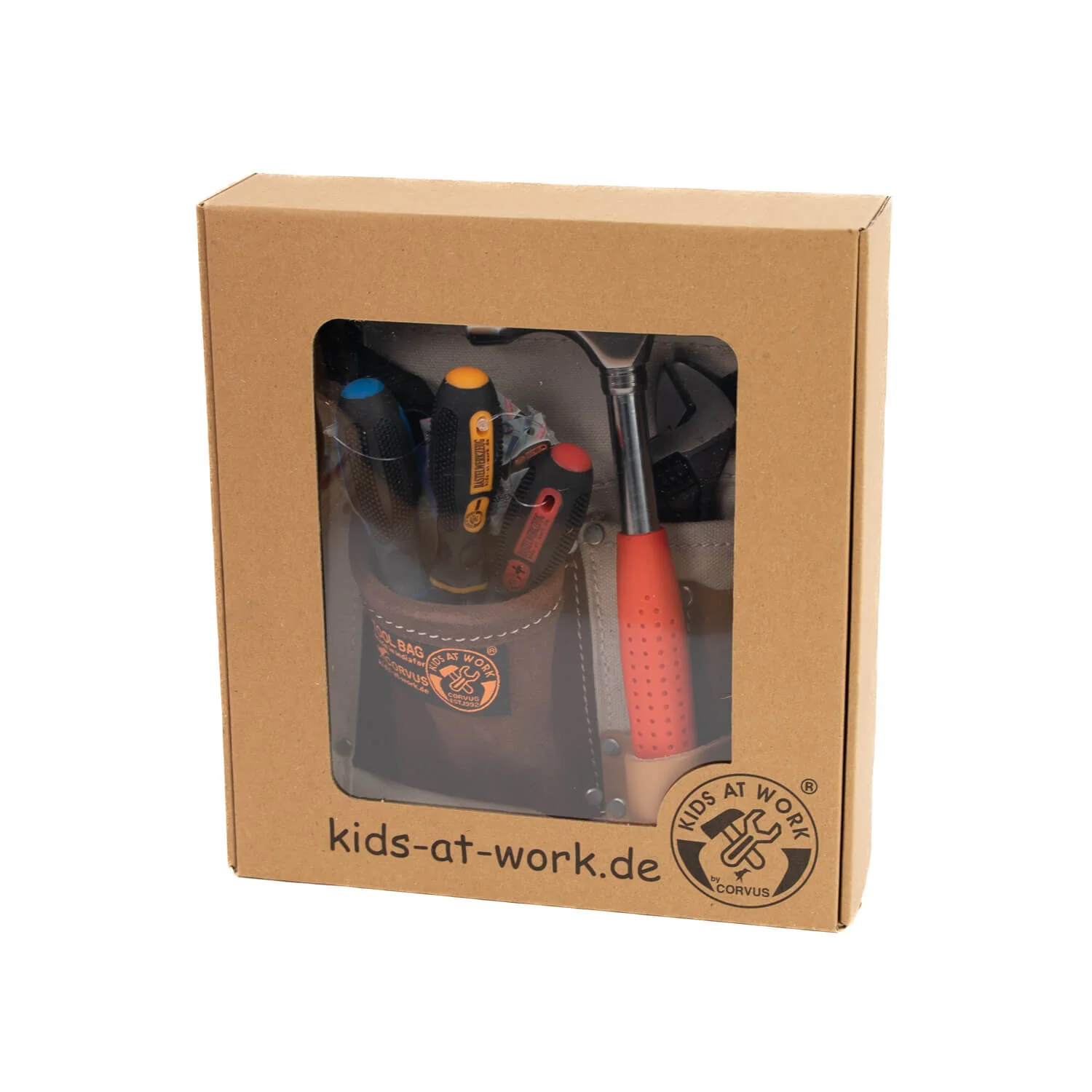 Kids at Work Cotton & Leather Belt with Tools - Set 2 - Image 4