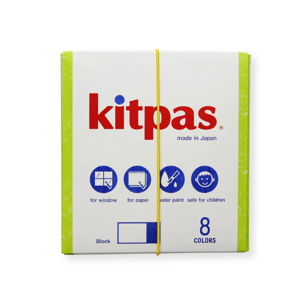 Kitpas Block Crayons 8 Colours - Image 2