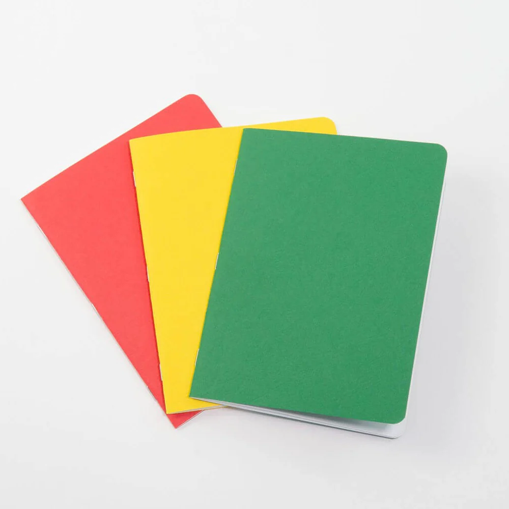 Large Lesson Book Portrait 32x38cm - Pack of 3, mixed colours - Image 4