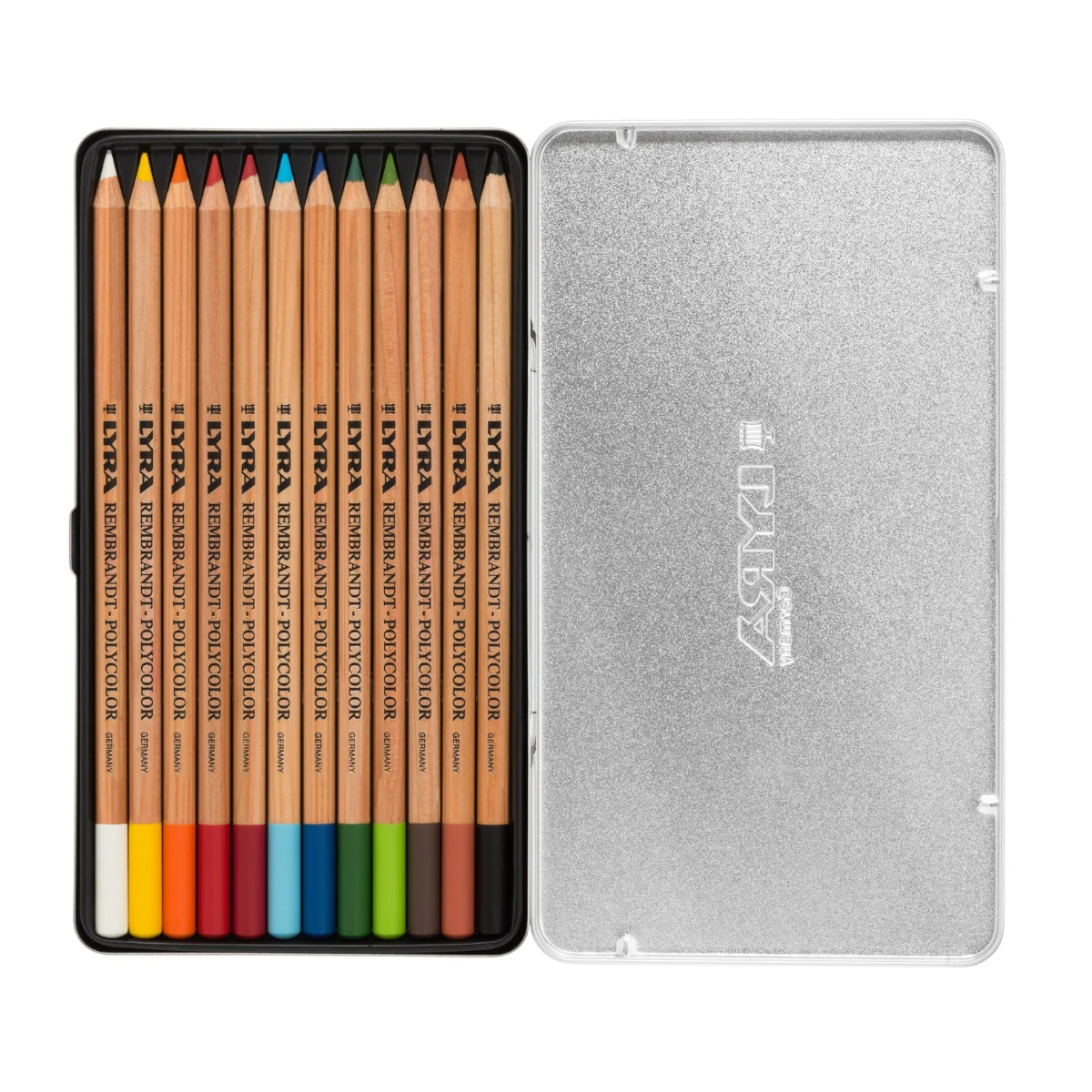 LYRA Rembrandt Polycolor Pencils - 12 Colours - Image 2