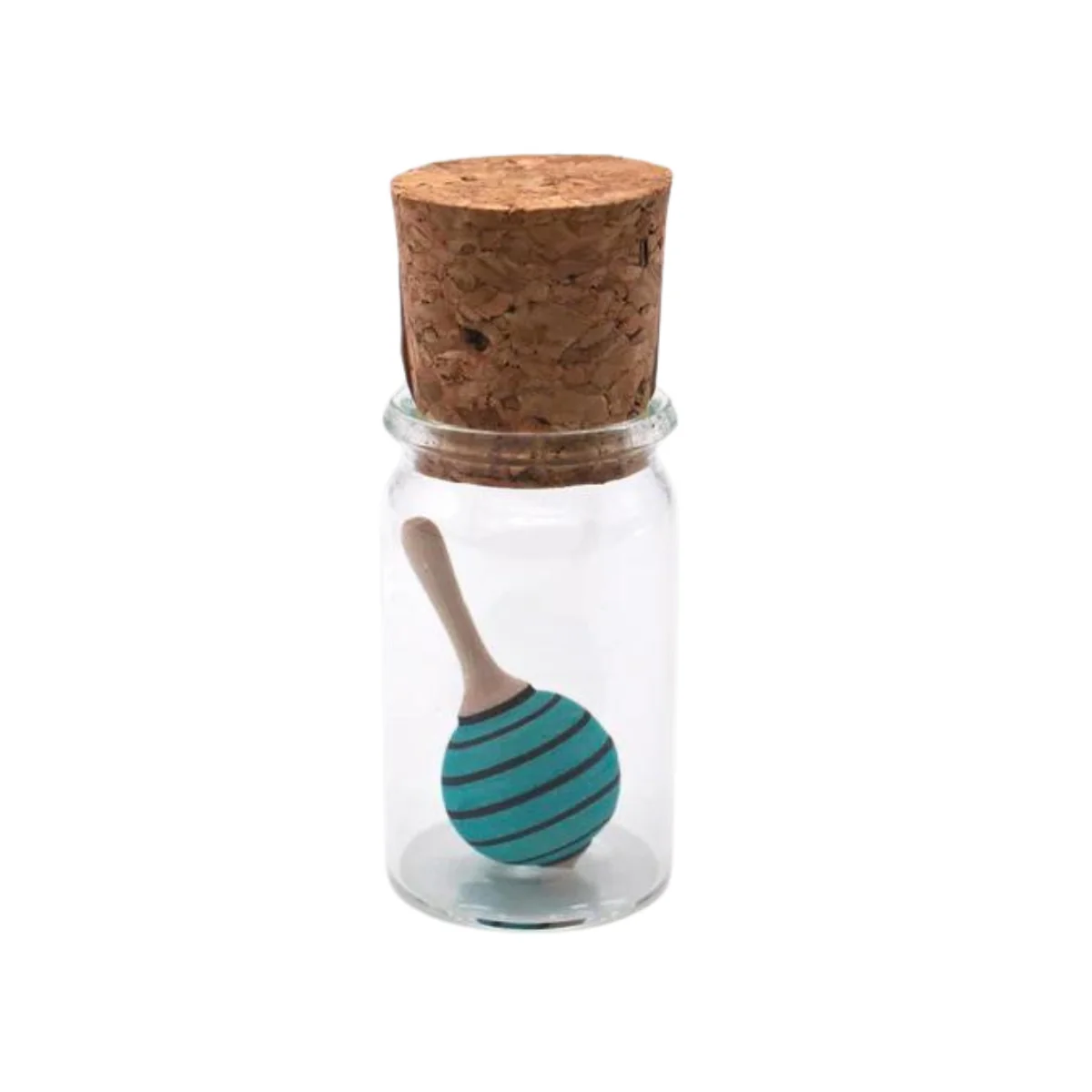 Mader Miniature Spinning Top in Glass Moonberry - Image 4
