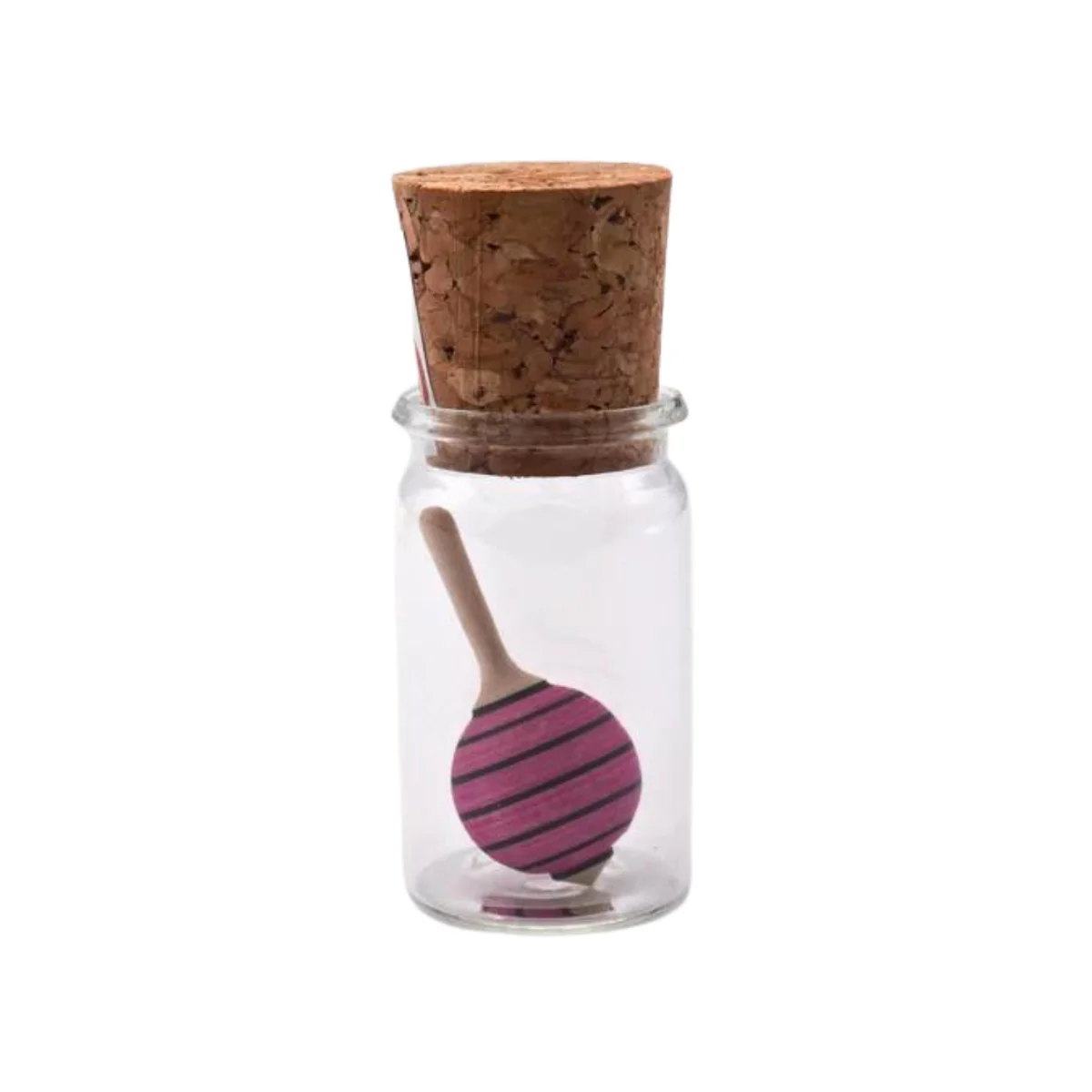 Mader Miniature Spinning Top in Glass Moonberry - Image 8