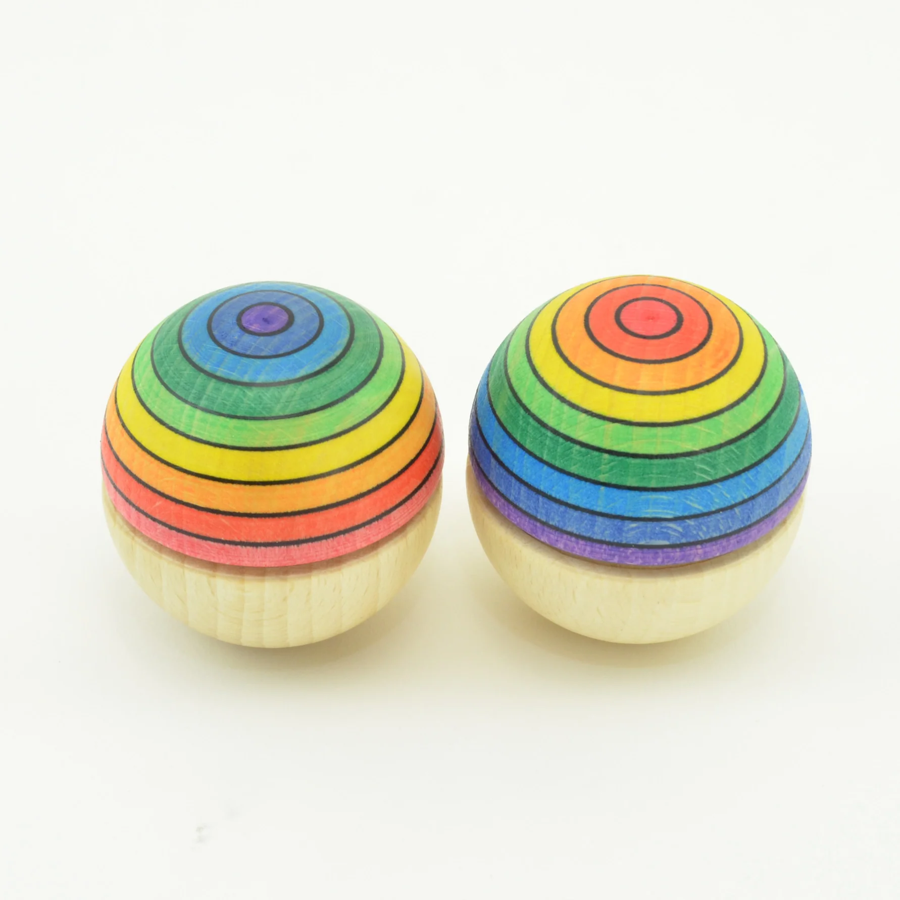 Mader Roly Poly Wiggle Ball Rainbow - Image 2