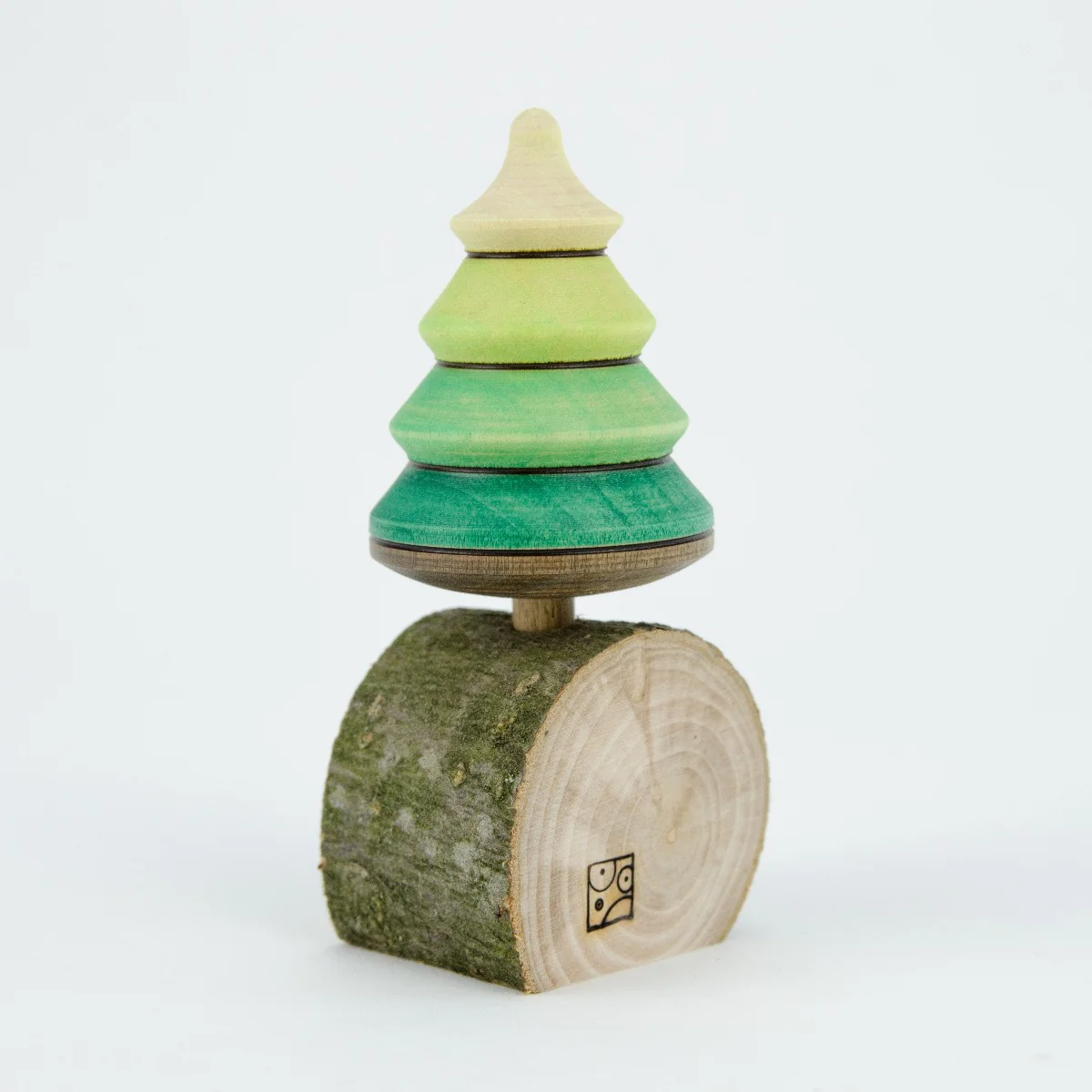 Mader Tree Spinning Top on Branch - Image 3