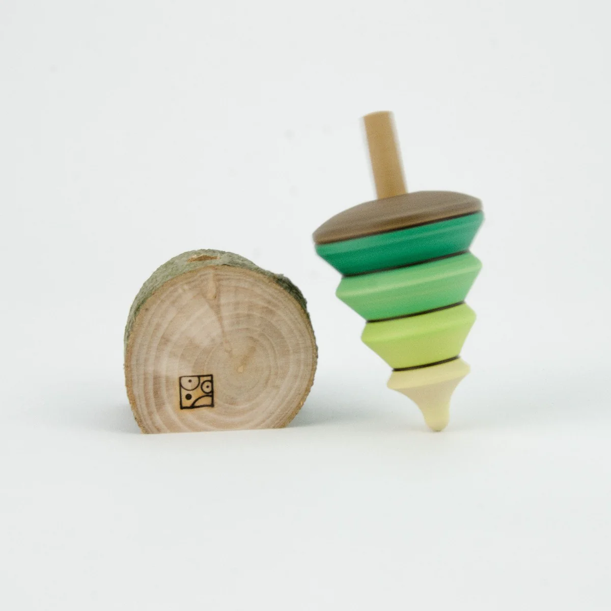 Mader Tree Spinning Top on Branch - Image 4