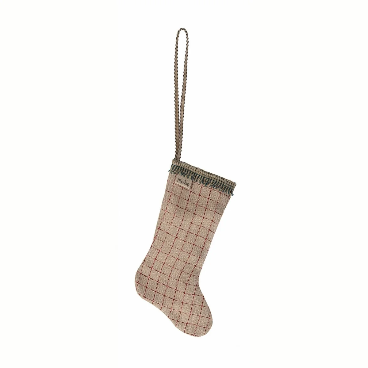 Maileg Christmas Stocking Ornament - Small or Mini (2024) - Image 3