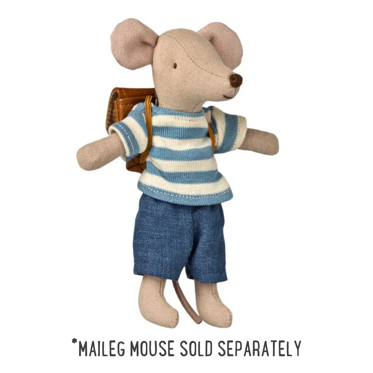 Maileg Tricycle Clothes & Bag Set - for Big Brother Mouse, Blue (2026) - Image 2