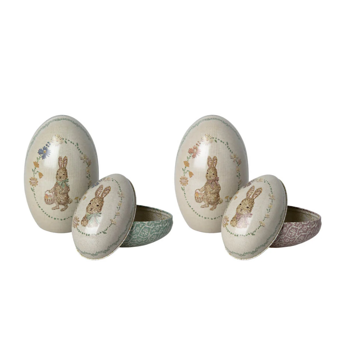 Maileg Easter Egg Set - Metal Assorted (2023) - Image 2