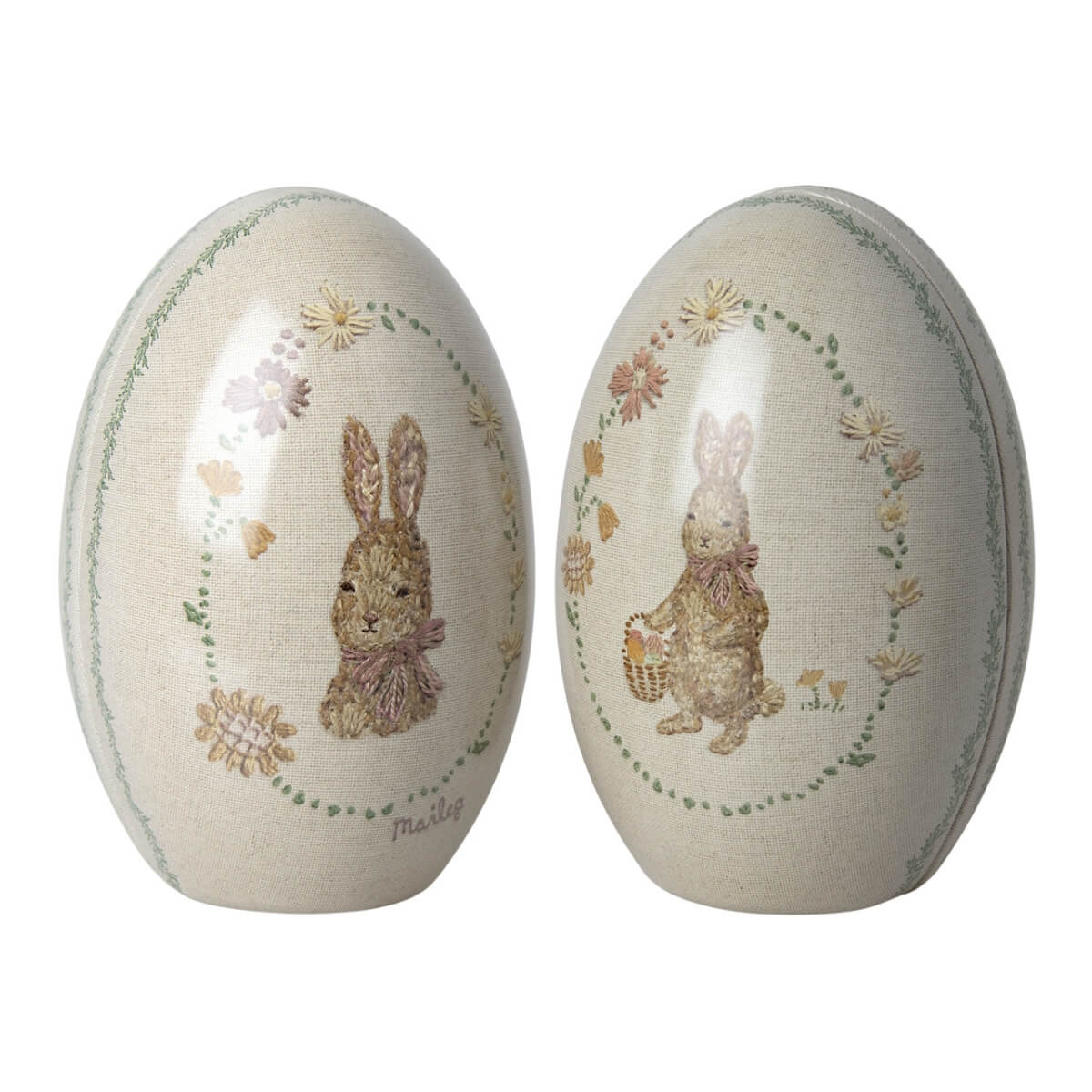 Maileg Easter Egg Set - Metal Assorted (2023) - Image 3