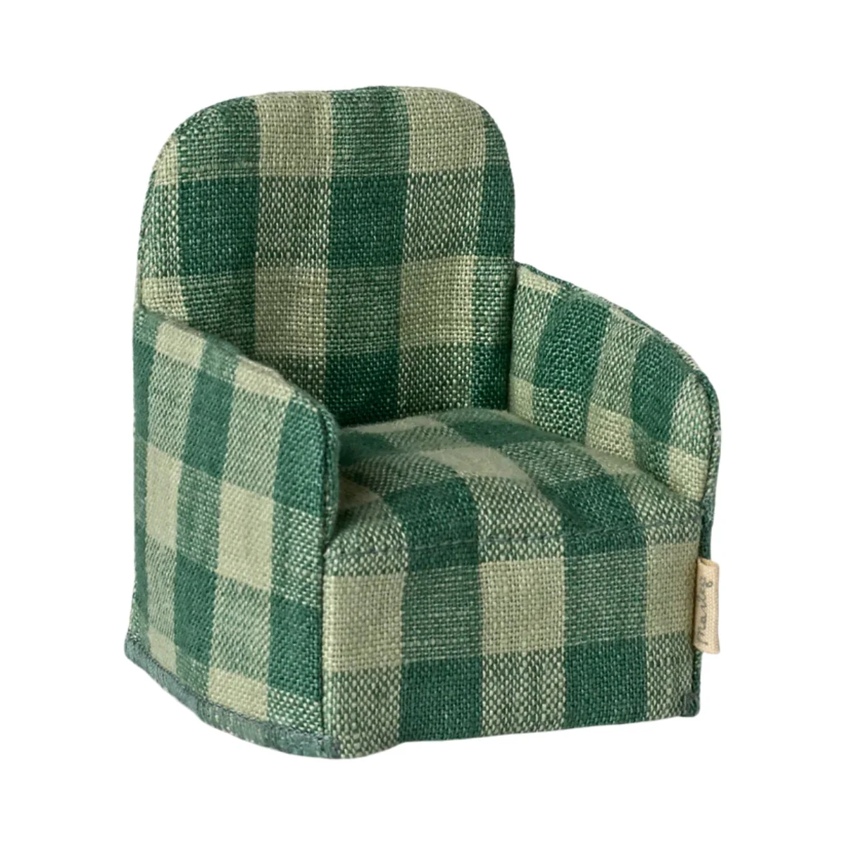 Maileg Folding Chair Mouse Green Check (2025)