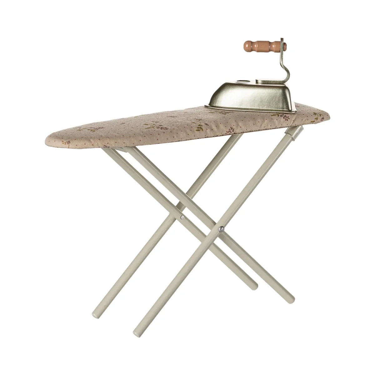 Maileg Iron & Ironing Board - Miniature, Off White (2025)
