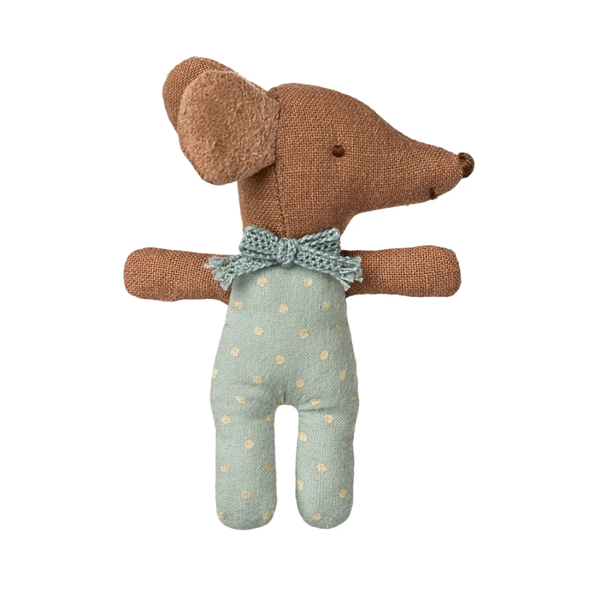 Maileg Mouse Baby - Sleepy Wakey Matchbox, Blue (2025) - Image 2