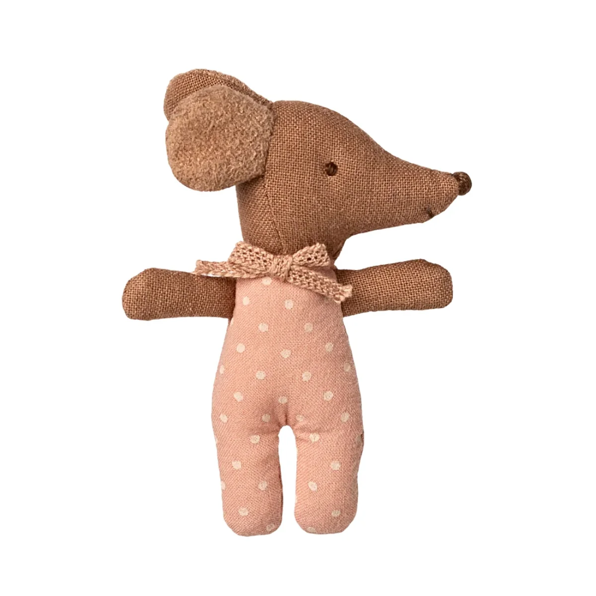 Maileg Mouse Baby - Sleepy Wakey Matchbox, Rose (2025) - Image 2