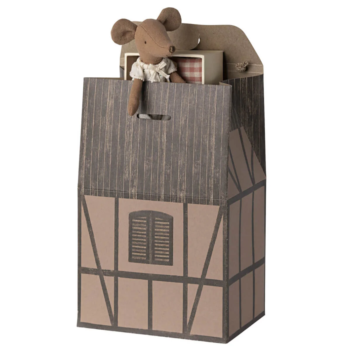 Maileg Farmhouse Bag Rose (2024) - Retired Product - Image 2