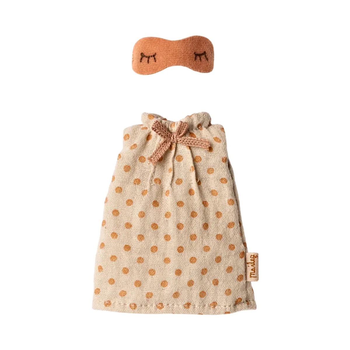 Maileg Nightgown Set - Mum Mouse, Peach (2025)