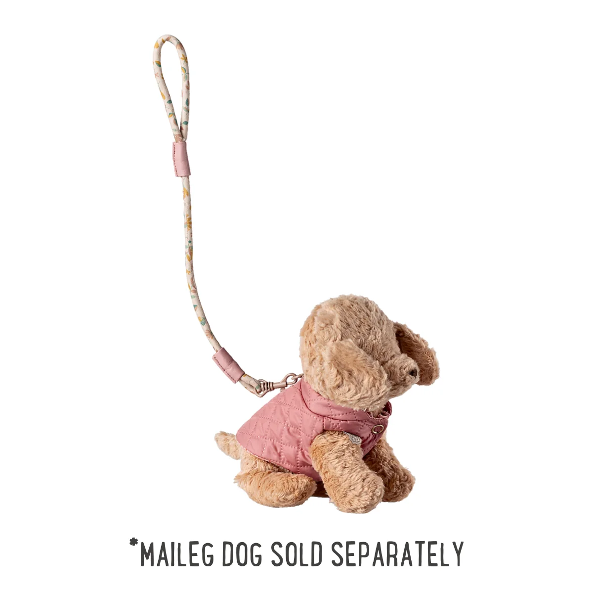 Maileg Pet Harness & Leash Set - for Small Puppy, Rose Pink (2026) - Image 2