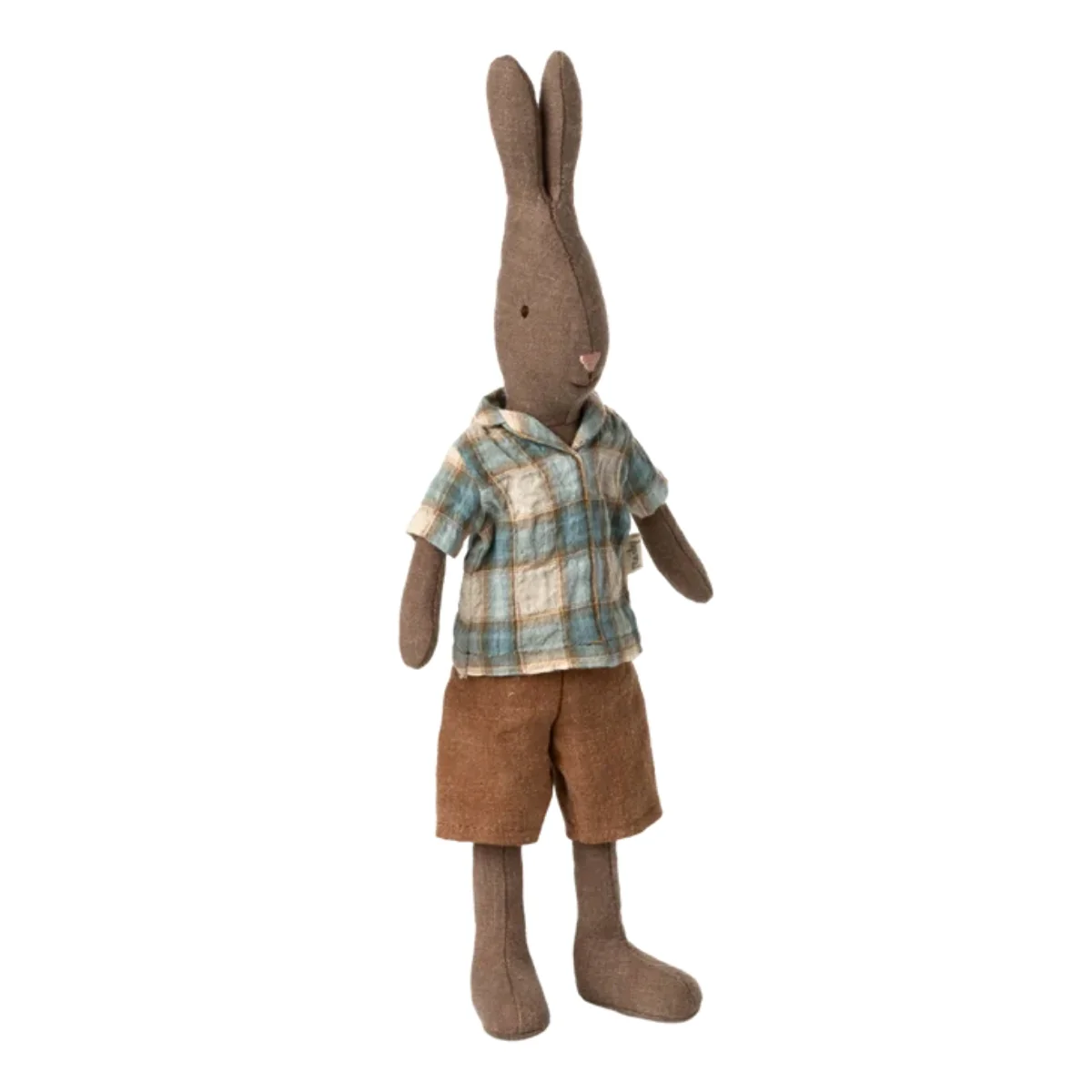 Maileg Rabbit Size 2 Brown Shirt And Shorts (2025)