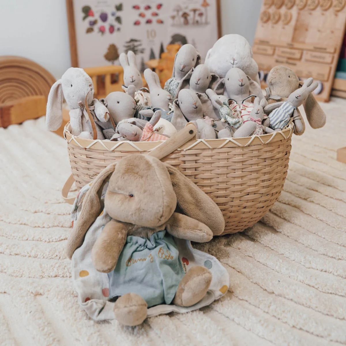 Maileg Rabbit Size 2 in Classic T-shirt and Shorts (2023) - Image 4