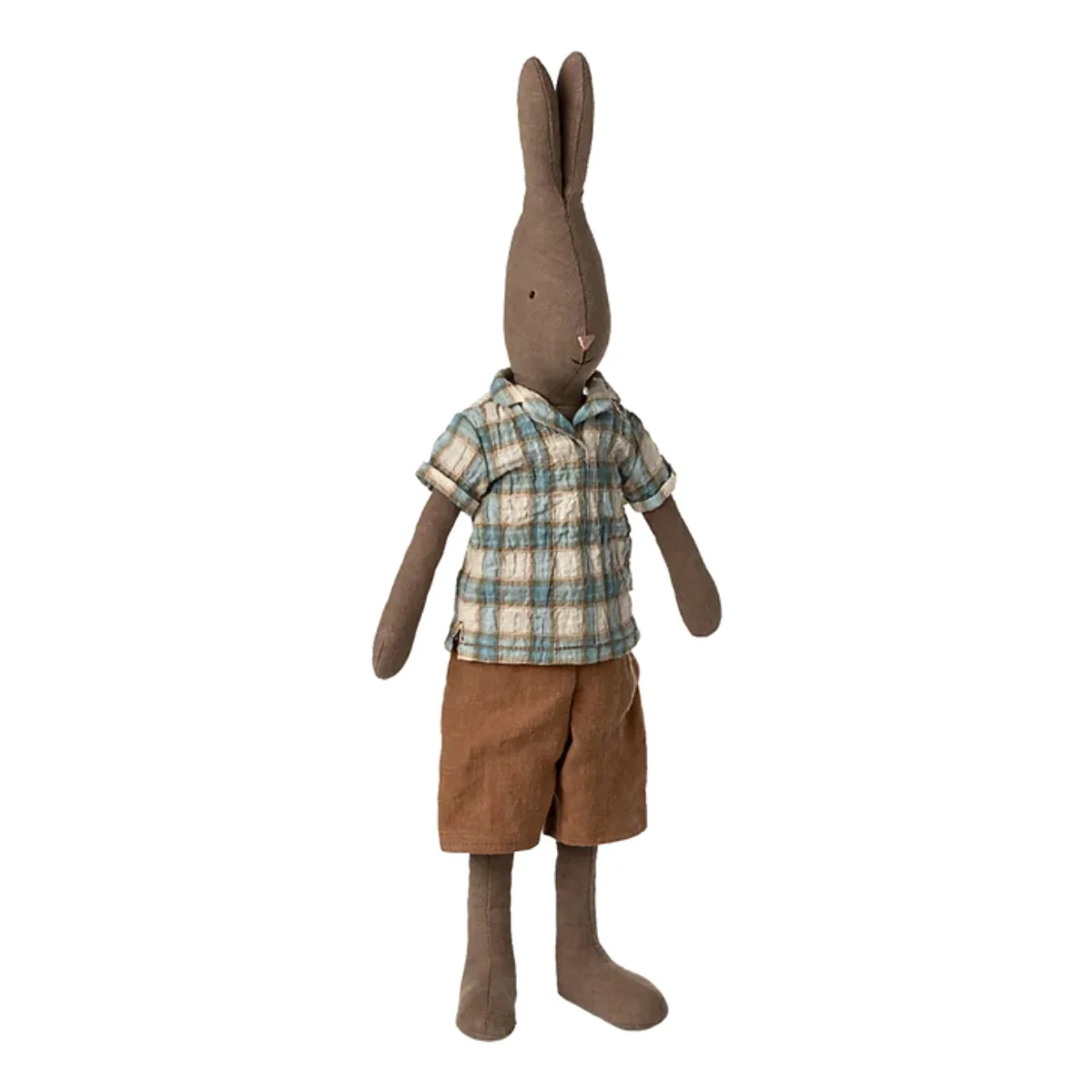 Maileg Rabbit Size 3 Brown Shirt And Shorts (2025)