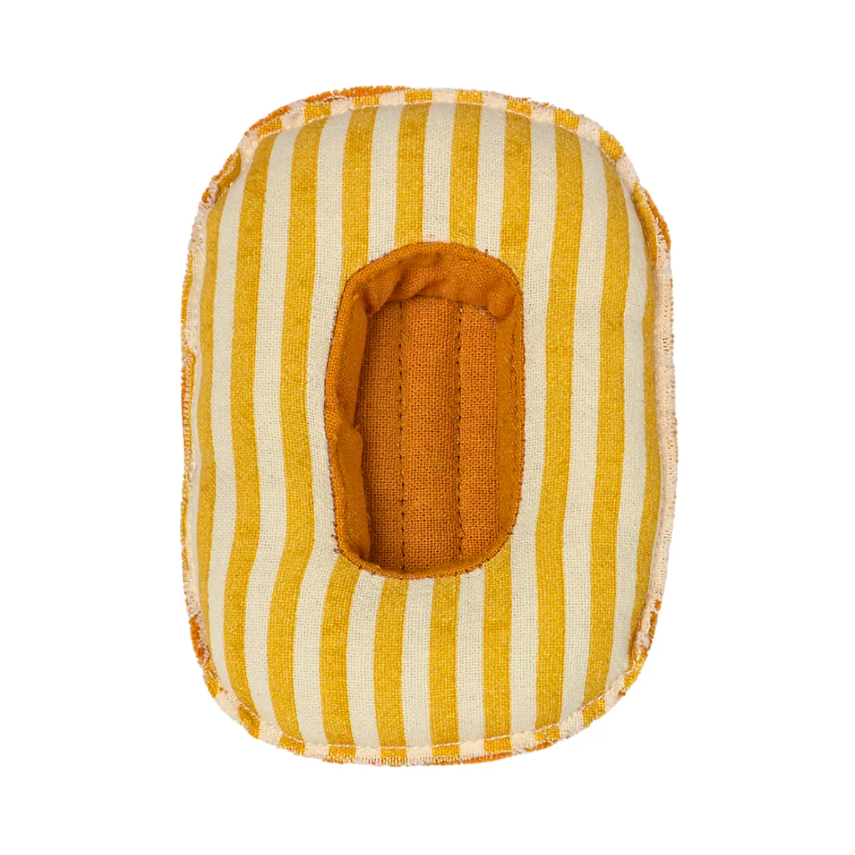 Maileg Dinghy Boat for Mouse - Small, Yellow Stripe (2021) - Retired Product - Image 4