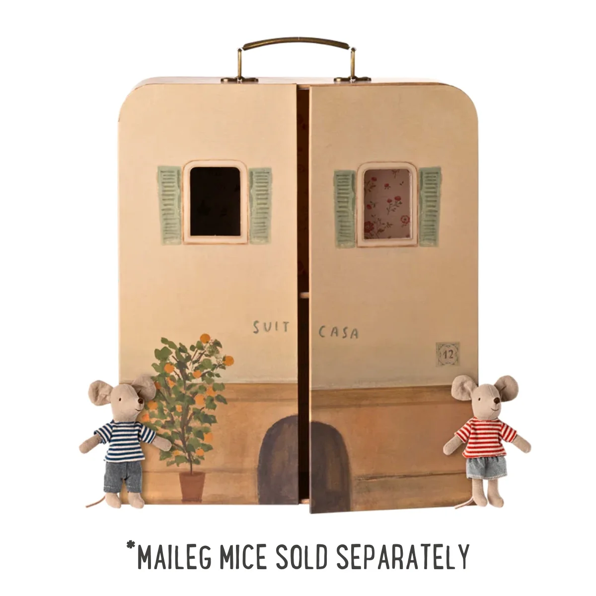 Maileg SuitCasa Portable Dollhouse for Mouse (2025) - Image 3