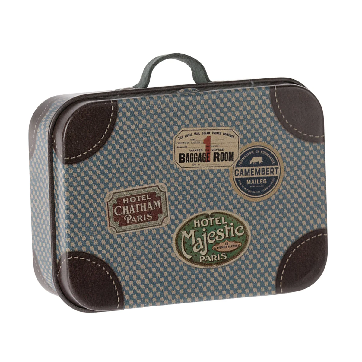 Maileg Suitcase Metal Micro Blue (2024) - Retired Product