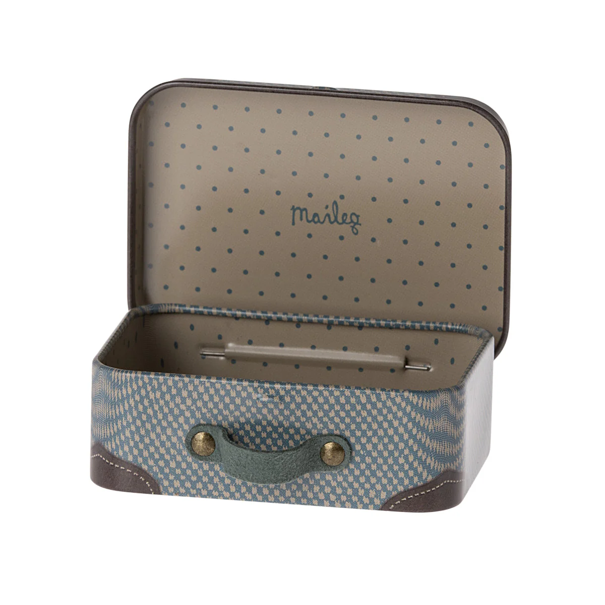 Maileg Suitcase Metal Micro Blue (2024) - Retired Product - Image 2