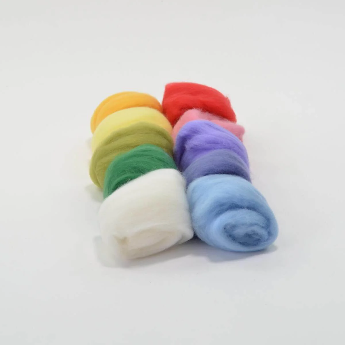 Merino Wool Fleece 100gm Mixed Colour Pack - Image 5