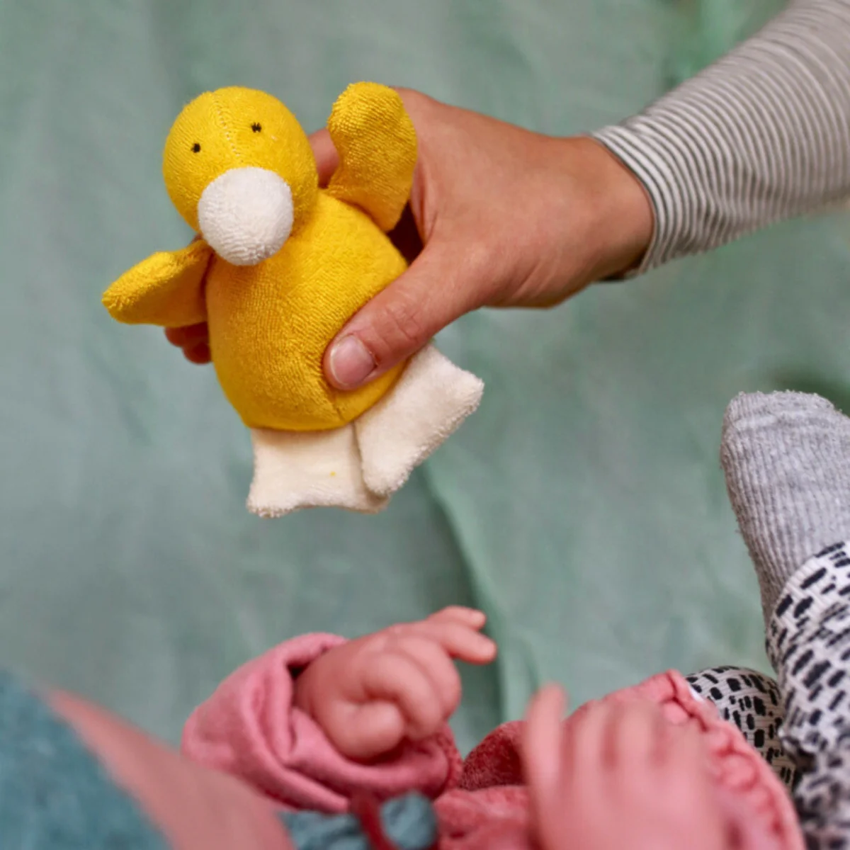 Nanchen Baby Rattle - Duckling - Image 2