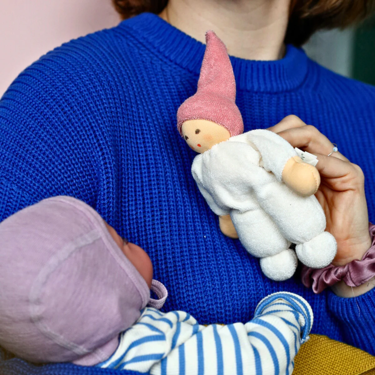 Nanchen Baby Rattle - Waldorf Doll Nucki - Image 5