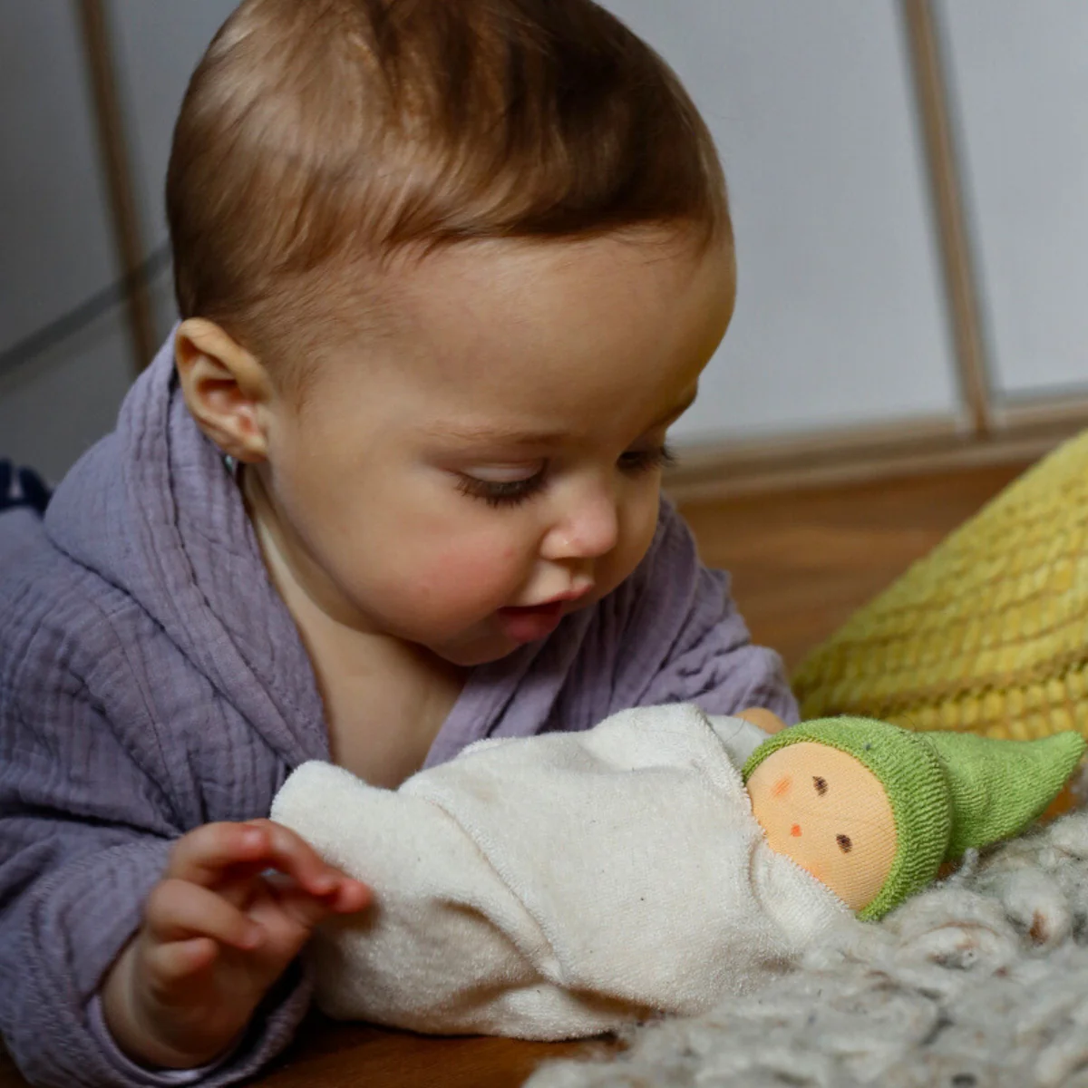 Nanchen Baby Comforter - Waldorf Doll Nuckel - Image 12