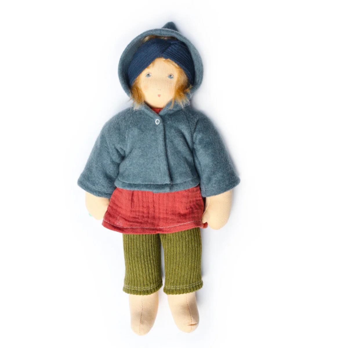 Nanchen Waldorf Doll - Large Dress Up Doll with Clothes Set - Winter - Image 6