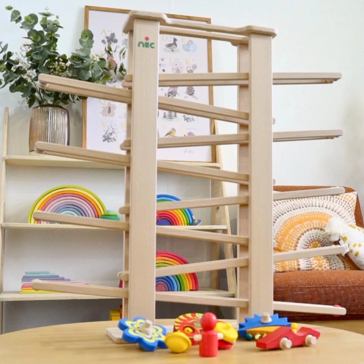 nic Multi-Race Medium "S" with tray 8 tracks 6 running parts 65cm tall - Image 2