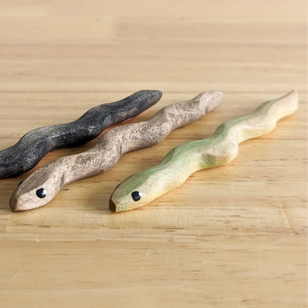 NOM Handcrafted - Green Tree Snake - Image 4
