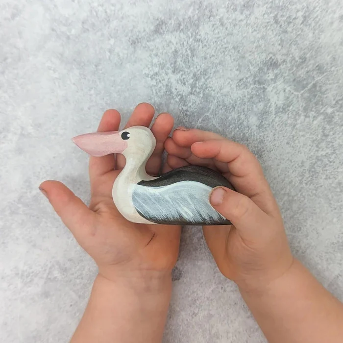 NOM Handcrafted - Pelican Sitting - Image 2