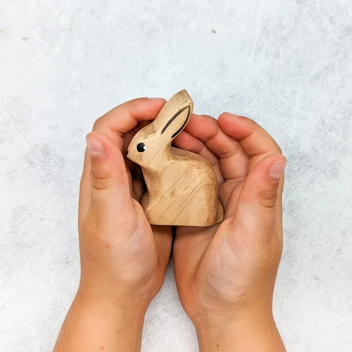 NOM Handcrafted - Rabbit Sitting - Image 2