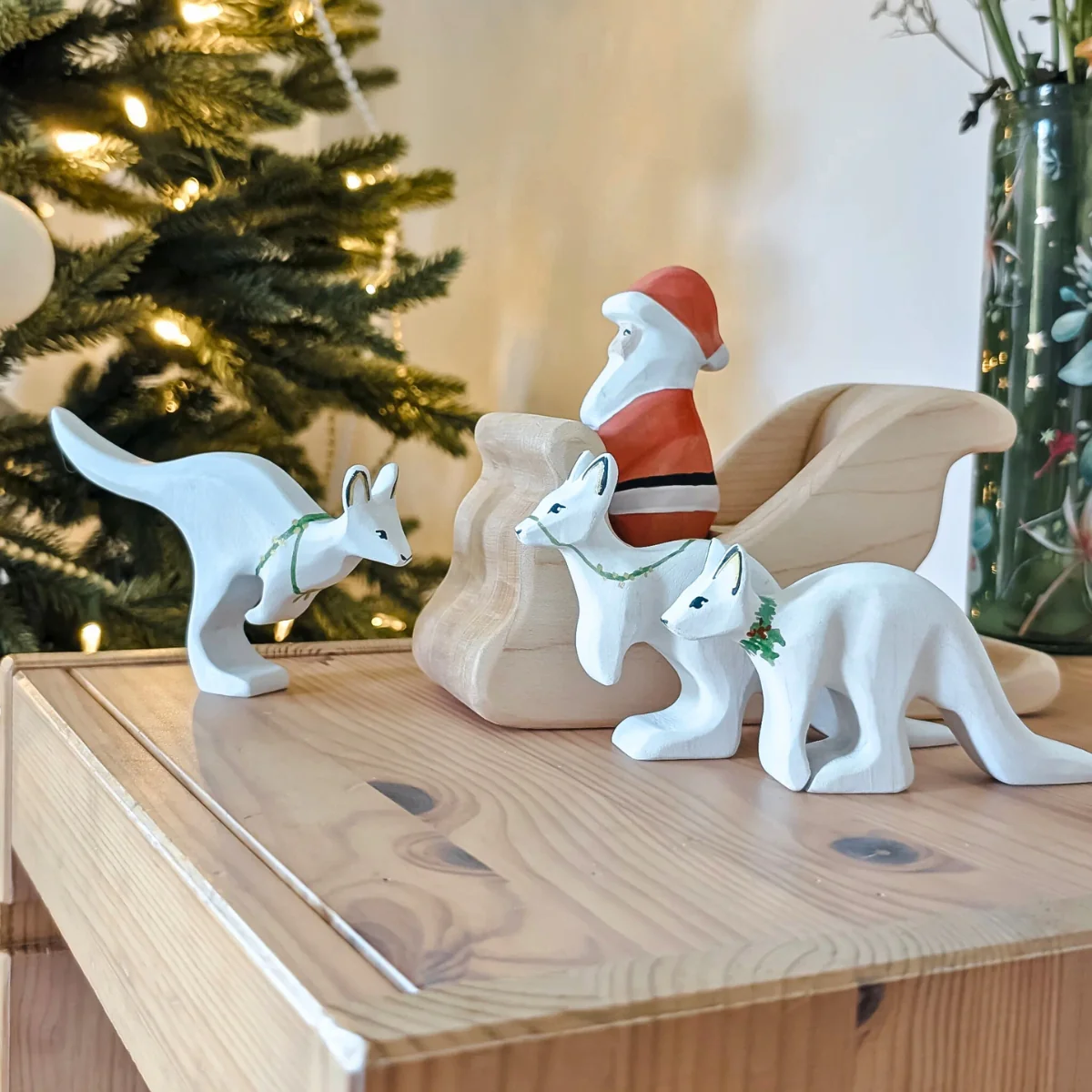 NOM Handcrafted - Snow Kangaroo - White Boomers - Image 3