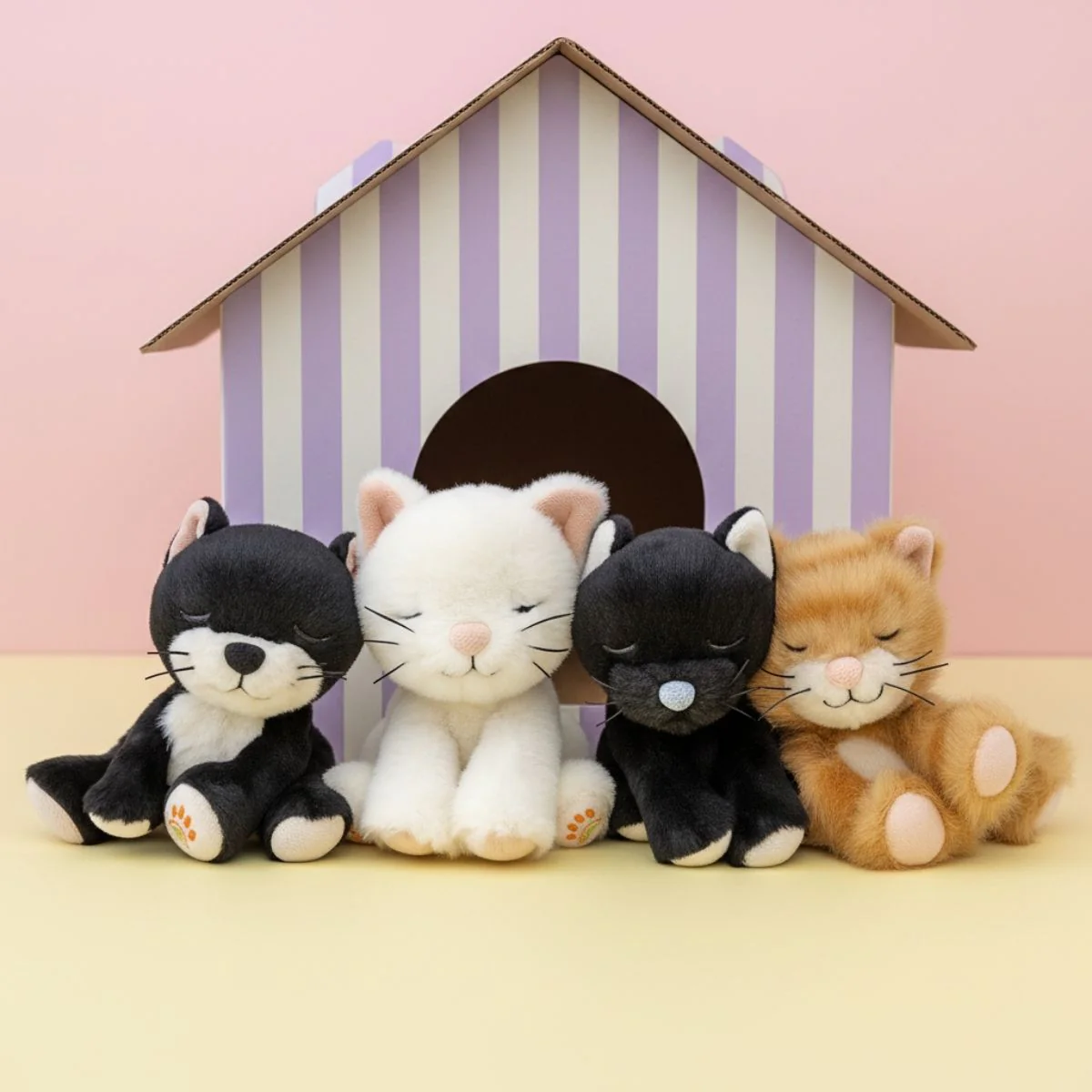 Olli Ella Binky Kitten Kiki - White - Image 14