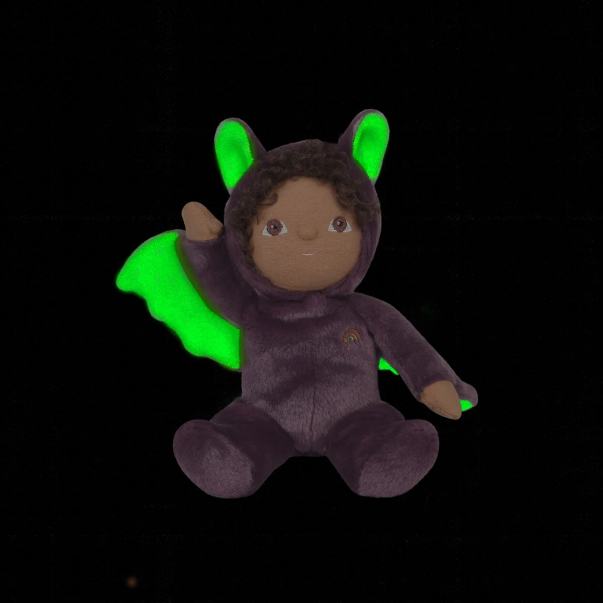 Olli Ella Dinky Dinkum Doll Bowie Bat - Purple - Image 2
