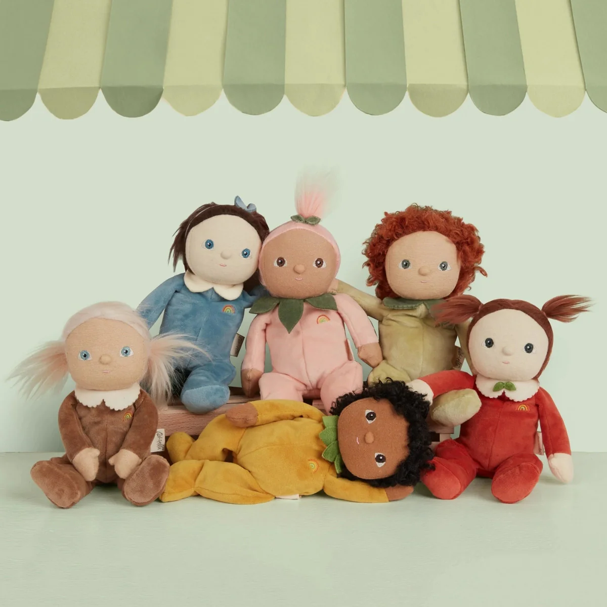 Olli Ella Dinky Dinkum Doll - Peggy Peach - Image 18